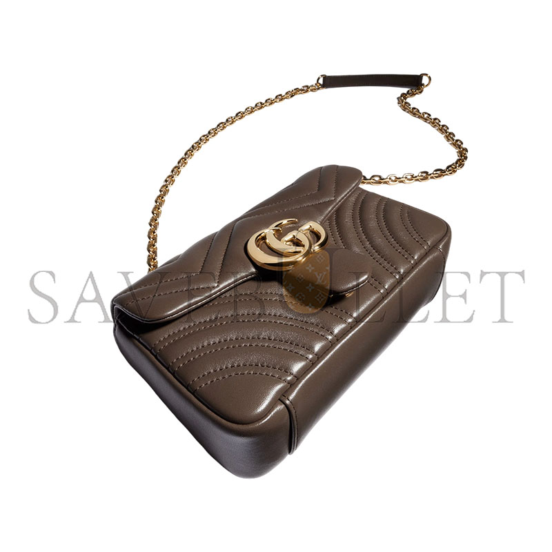 GUCCI GG MARMONT SMALL SHOULDER BAG 837280 (22*12.5*6cm) GUCCI GG MARMONT SMALL SHOULDER BAG 837280 (22*12.5*6cm)